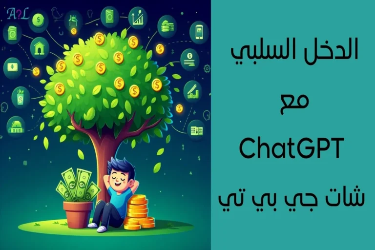 الدخل السلبي مع شات جي بي تي ChtGPT